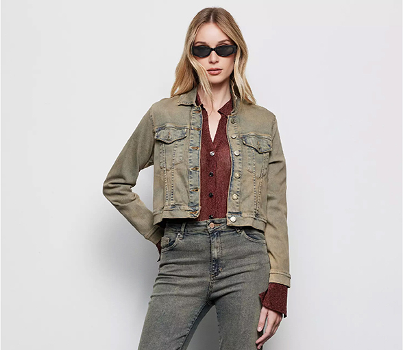 Dropdown denim  camperas 
