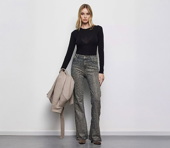 Dropdown denim  jeans 