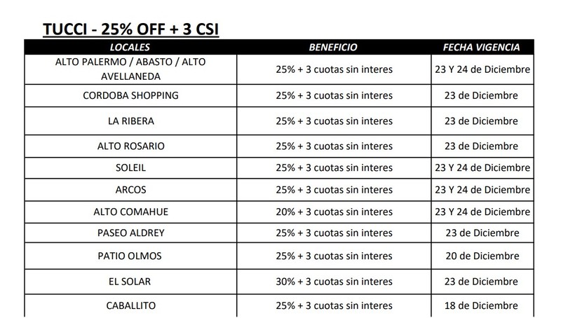 Tucci Night Shopping